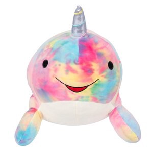 slide 1 of 1, Russ Hug A Pet 18" Rainbow Narwhal, 18 in
