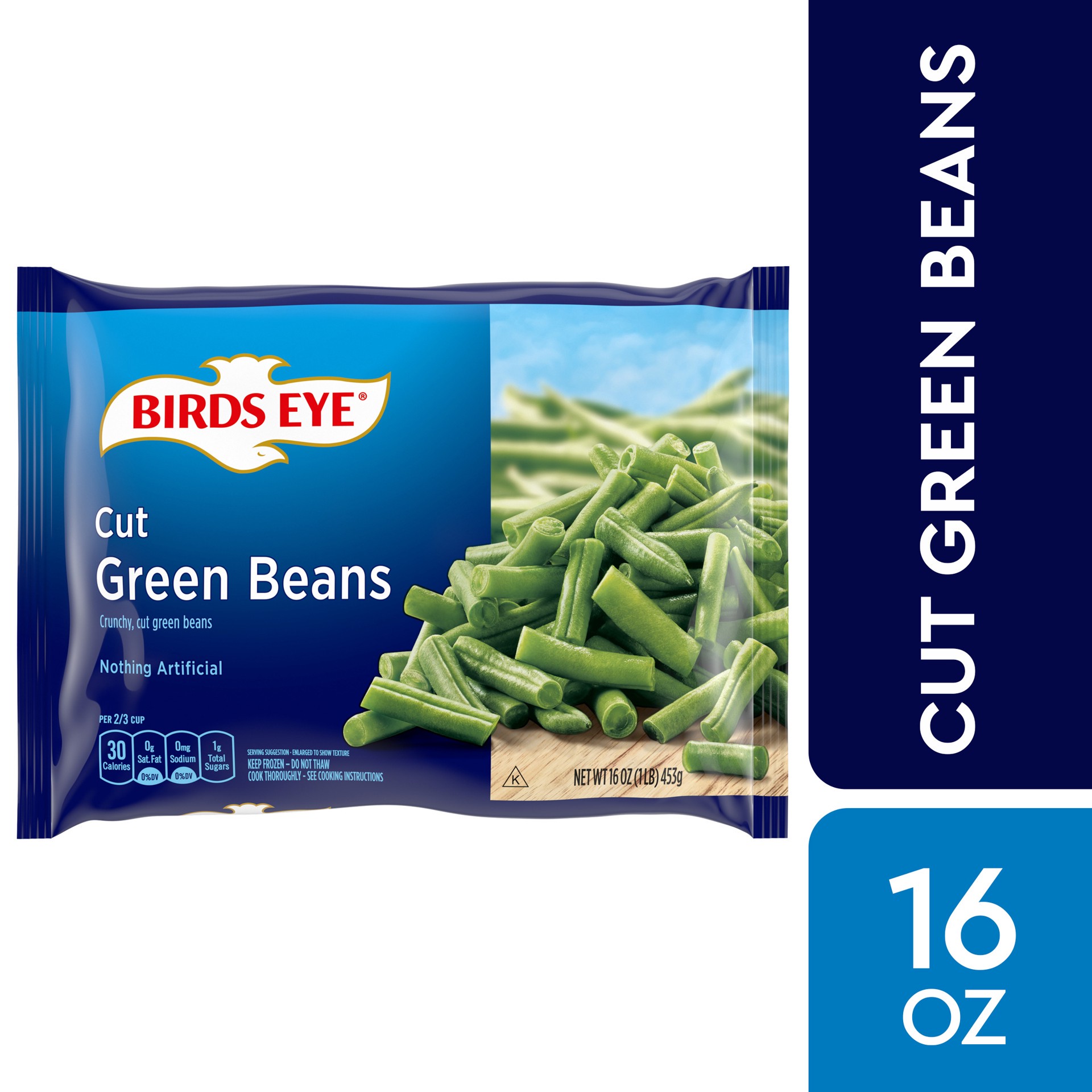 slide 1 of 11, Birds Eye Cut Green Beans 16 oz, 16 oz
