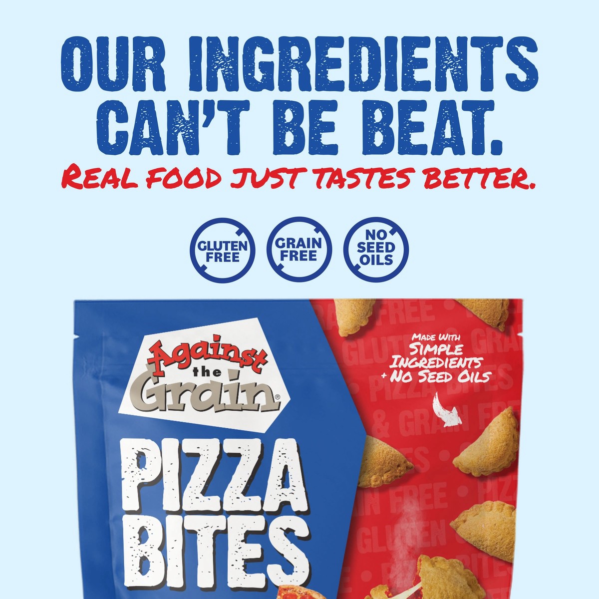 slide 3 of 11, Against the Grain Gluten-Free Pepperoni Poppers, Grain-free, Seed Oil Free, 6oz, 10 ct