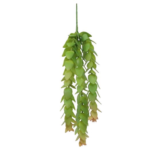 slide 1 of 3, 9.5" Green Hanging Jade Plant Pick By Ashland, 9.5 in