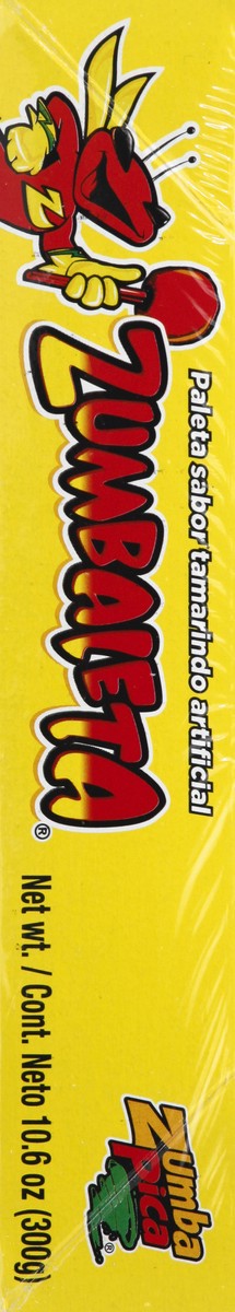 slide 8 of 9, Zumbaleta Artificial Tamarind Flavored Lollipop 10 ea, 10 ct