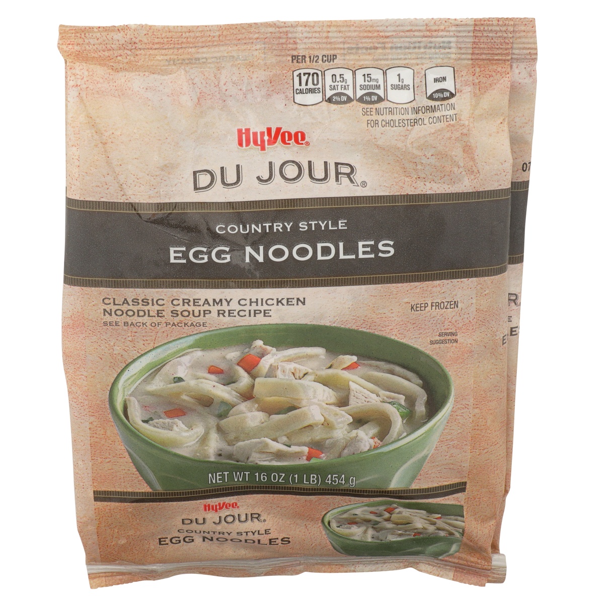 slide 1 of 1, Hy-vee Du Jour, Country Style Egg Noodles, 16 oz