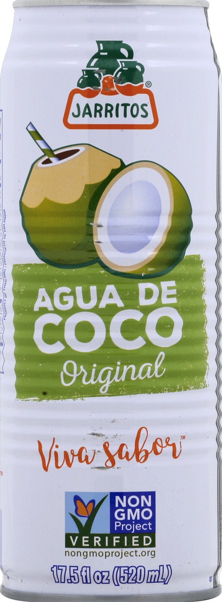 slide 6 of 6, Jarritos Coconut Water Regular, 17.5 oz