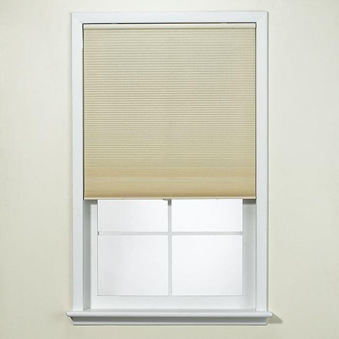 slide 1 of 1, Insola Cordless Cellular Honeycomb Shade - Ivory, 23 in x 64 in