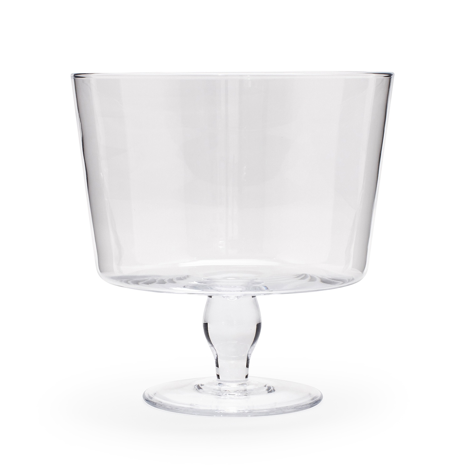 slide 1 of 1, Sur La Table Trifle Bowl, Clear, 9 in