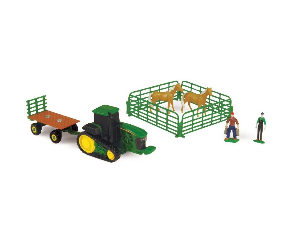 slide 4 of 5, John Deere Farm Toy, 10 pc