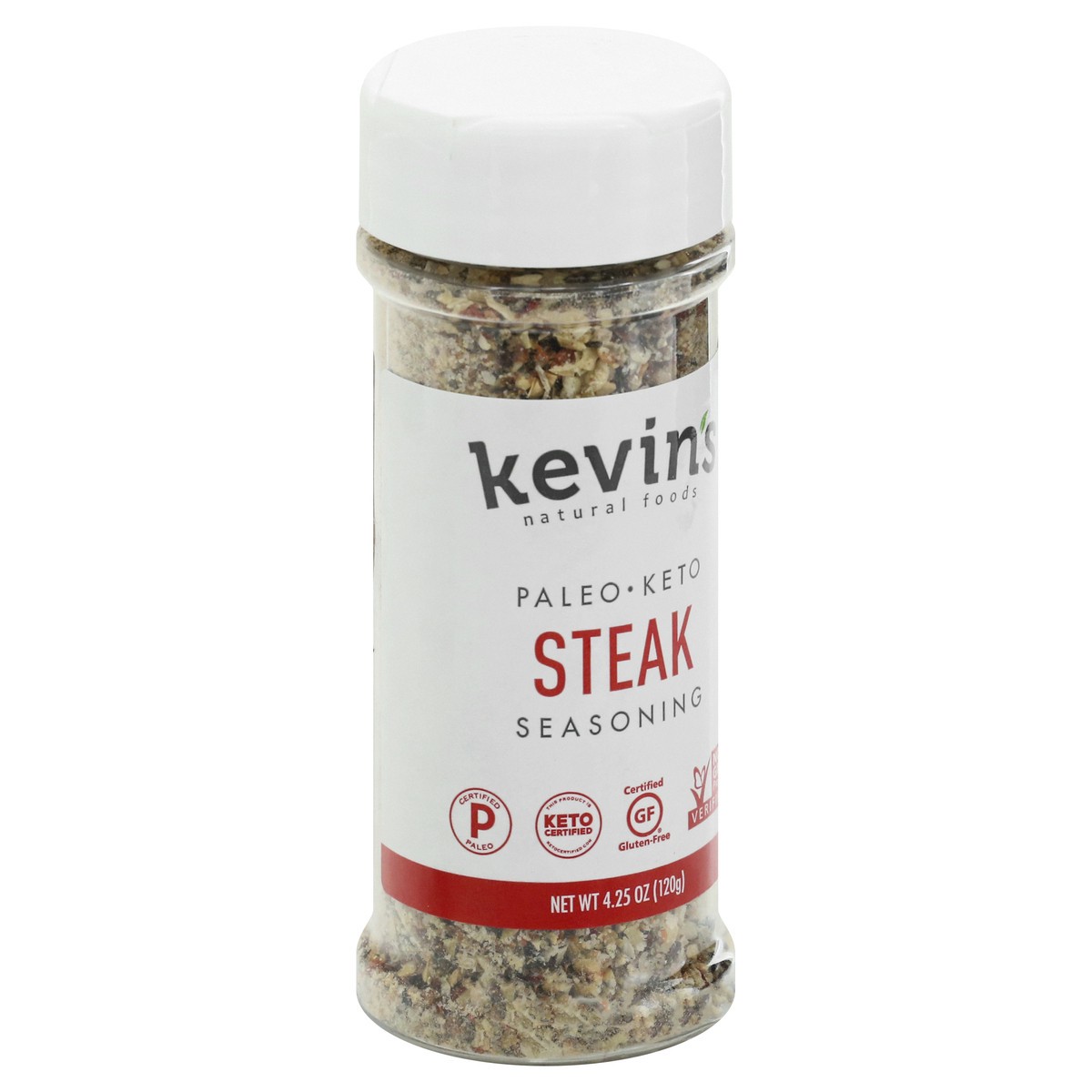 slide 8 of 9, Kevin's Natural Foods Steak Seasoning 4.25 oz, 4.25 oz