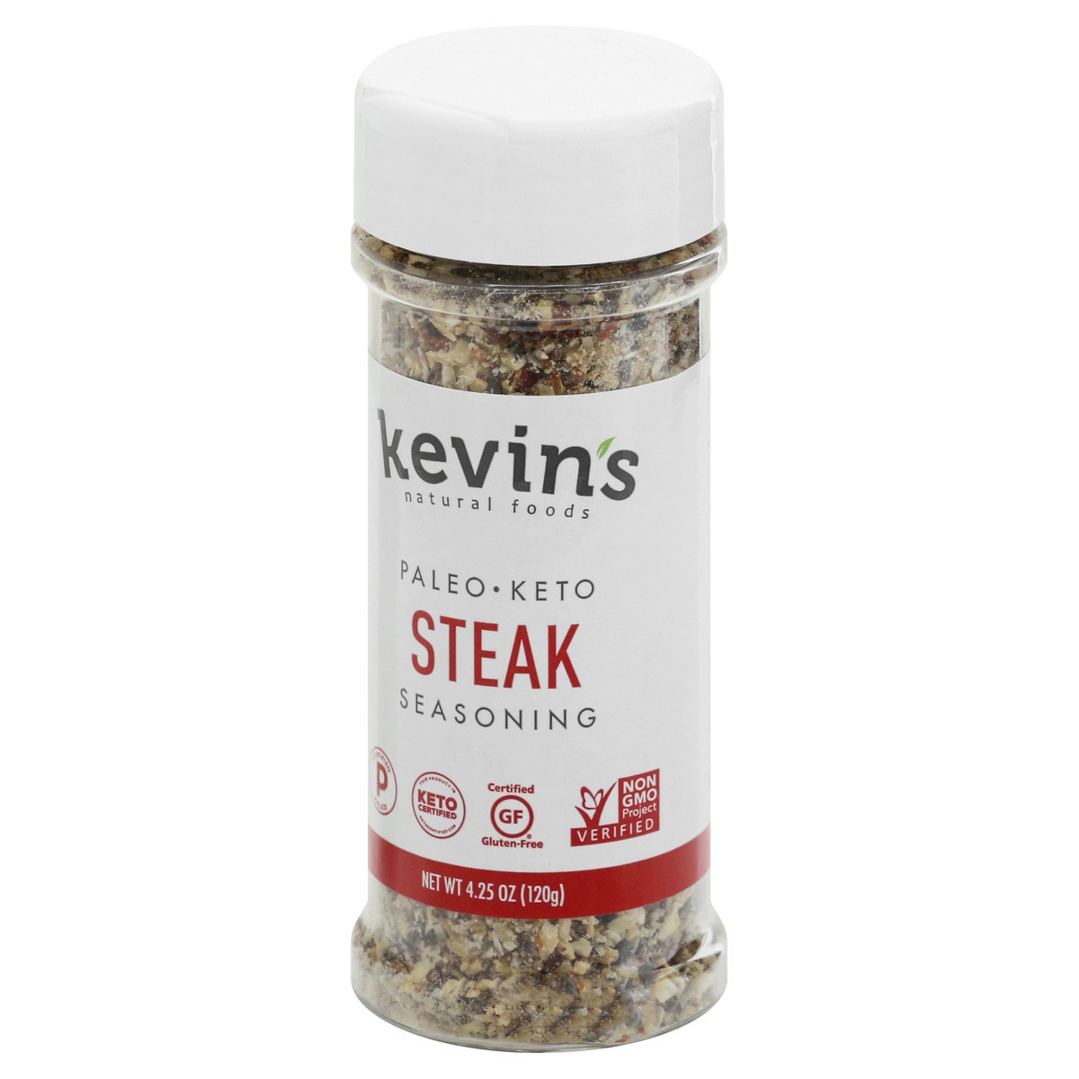 slide 4 of 9, Kevin's Natural Foods Steak Seasoning 4.25 oz, 4.25 oz