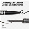 slide 13 of 21, Revlon ColorStay Line Creator Double Ended Liner, Blackout, 1 ct