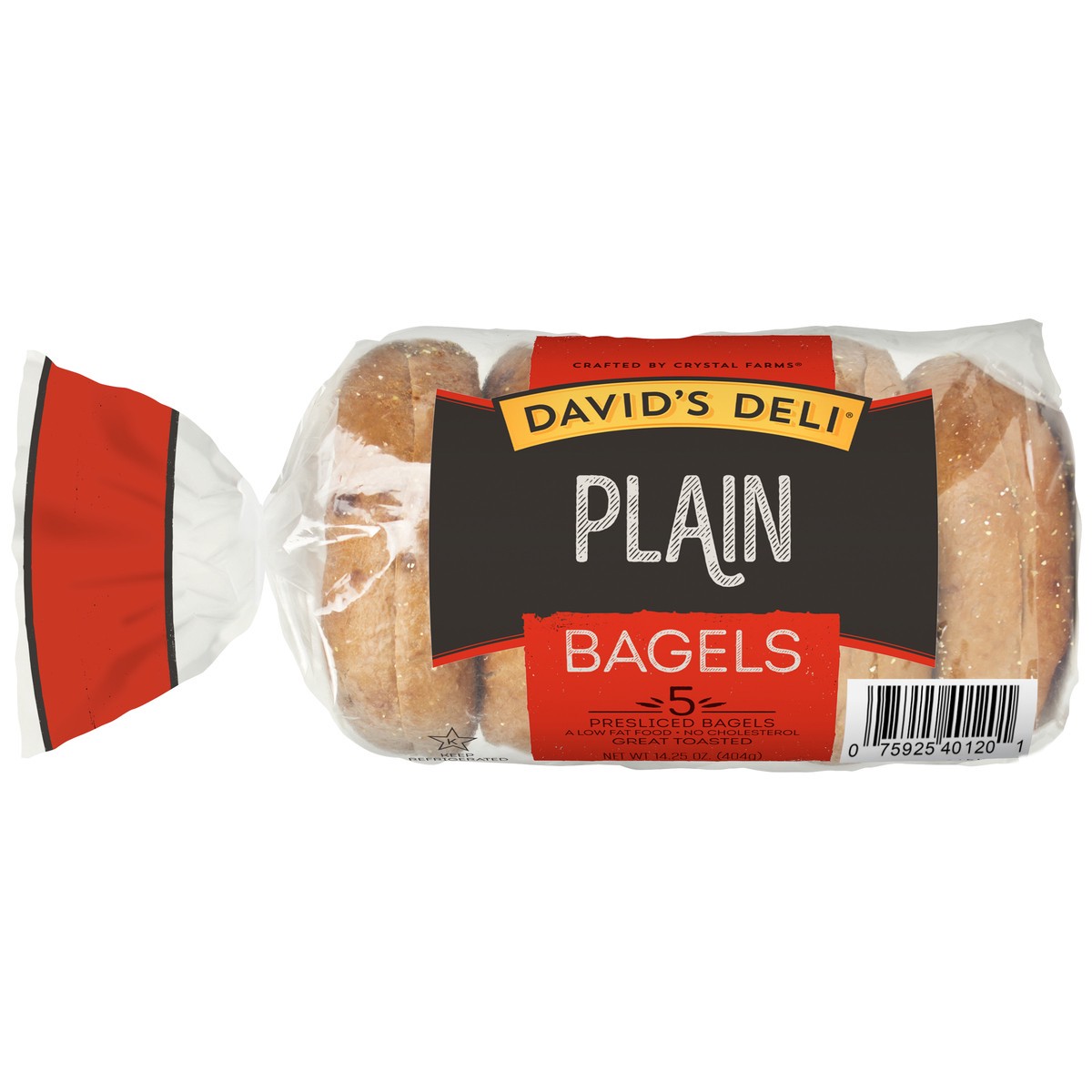 slide 3 of 3, David's Deli David's Bagels, 14.25 oz