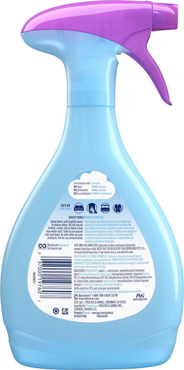 slide 2 of 3, Febreze Spring & Renewal Scent Fabric Refresher, 27 oz