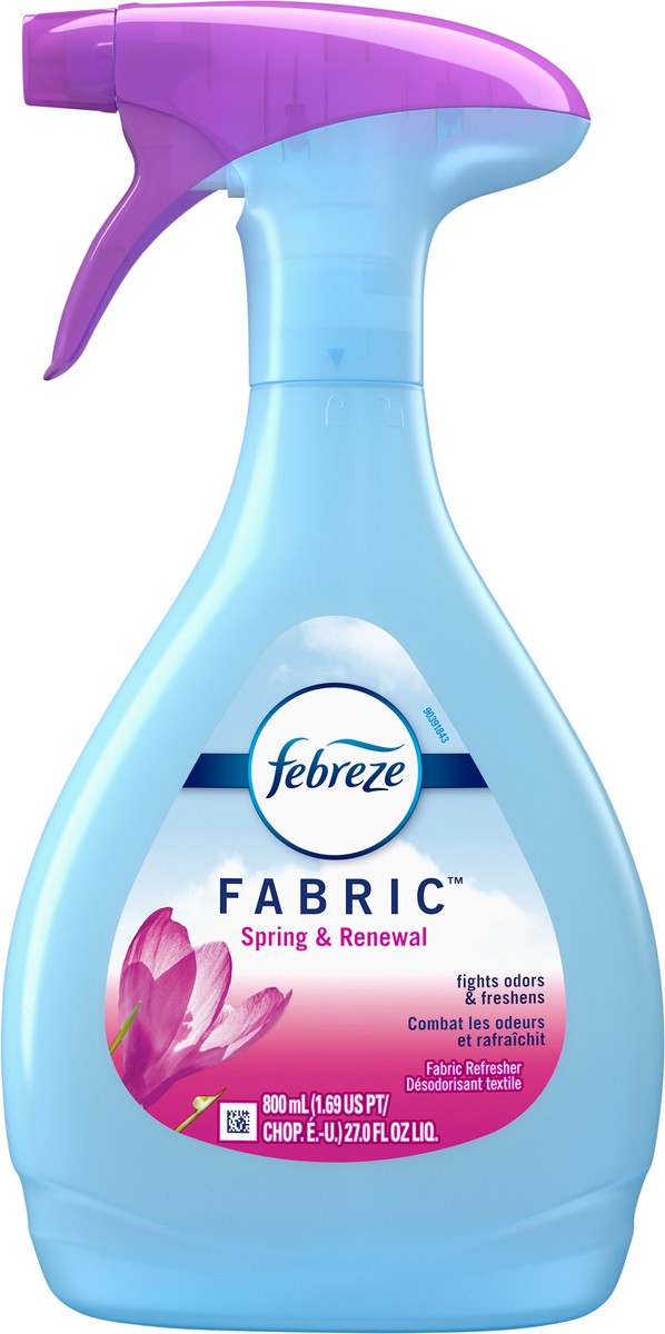 slide 3 of 3, Febreze Spring & Renewal Scent Fabric Refresher, 27 oz