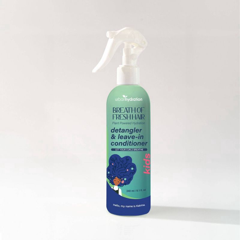 slide 4 of 5, Urban Hydration Breath of Fresh Hair Kids Detangler & Leave-In Conditioner 8.1 fl oz, 8.1 fl oz