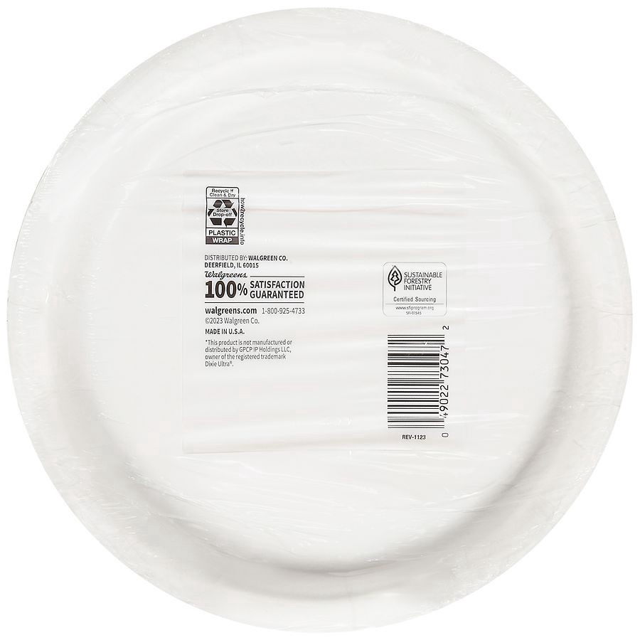 slide 2 of 5, Complete Home Ultra Strong Paper Plates 10 1/16in, 20 ct
