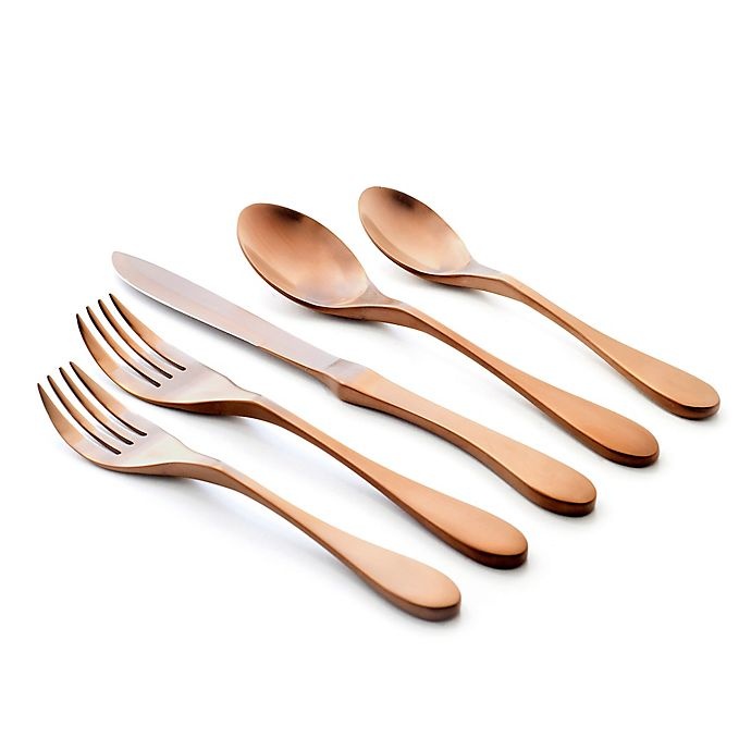 slide 1 of 1, Knork Place Setting - Antique Copper, 5 ct