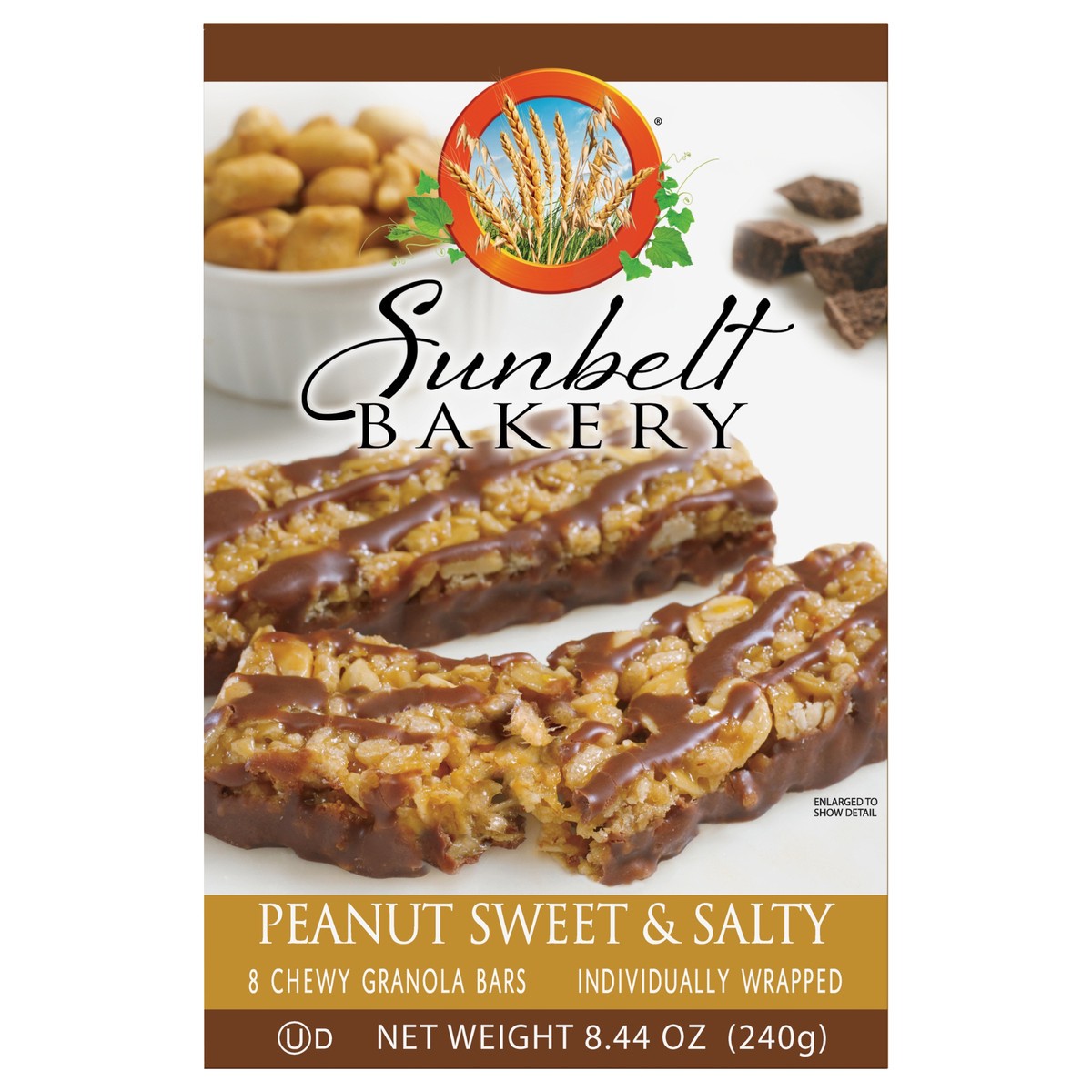 slide 1 of 11, Chewy Granola Bars, Sunbelt Bakery Family Pack Sweet & Salty Peanut (8 CT), 8.44 oz
