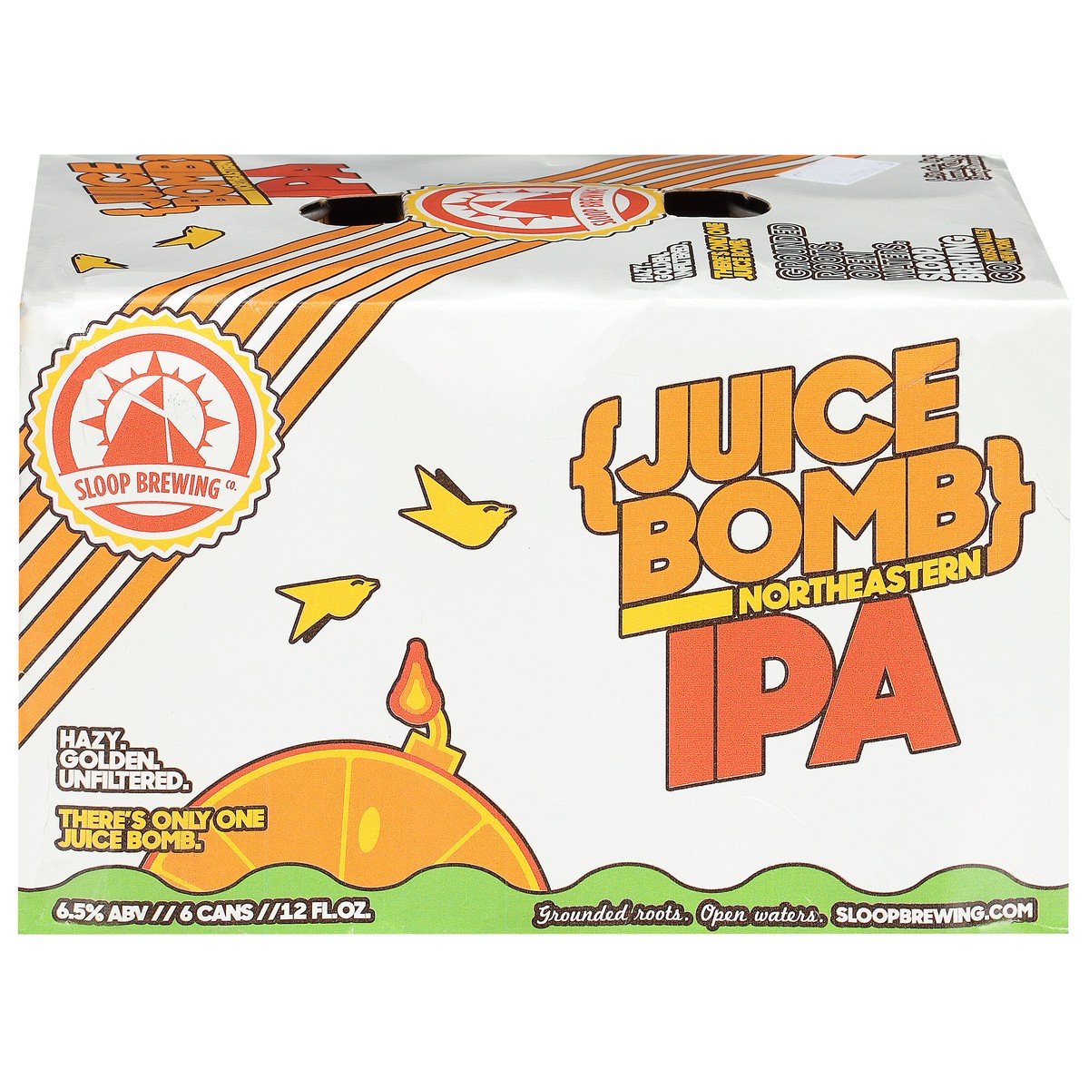 slide 2 of 4, Sloop Brewing Co. Sloop Juice Bomb - 6-12 Fl. Oz., 6 ct; 12 oz