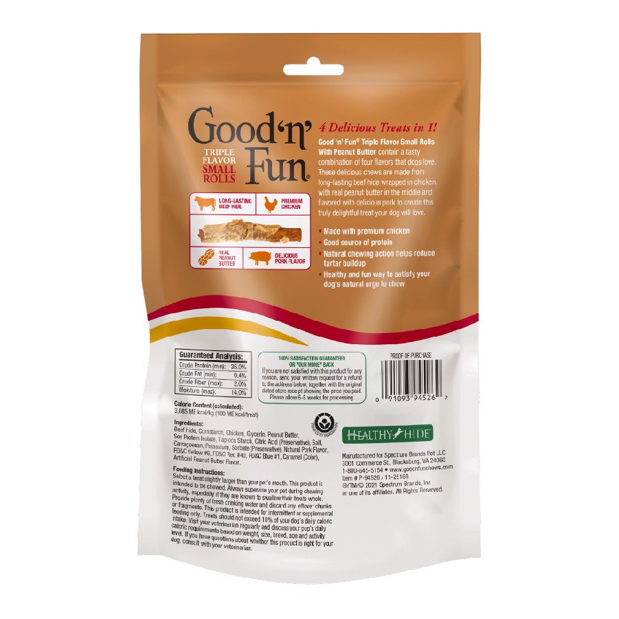 slide 4 of 7, Good 'n' Fun Dog Chew, 4 ct