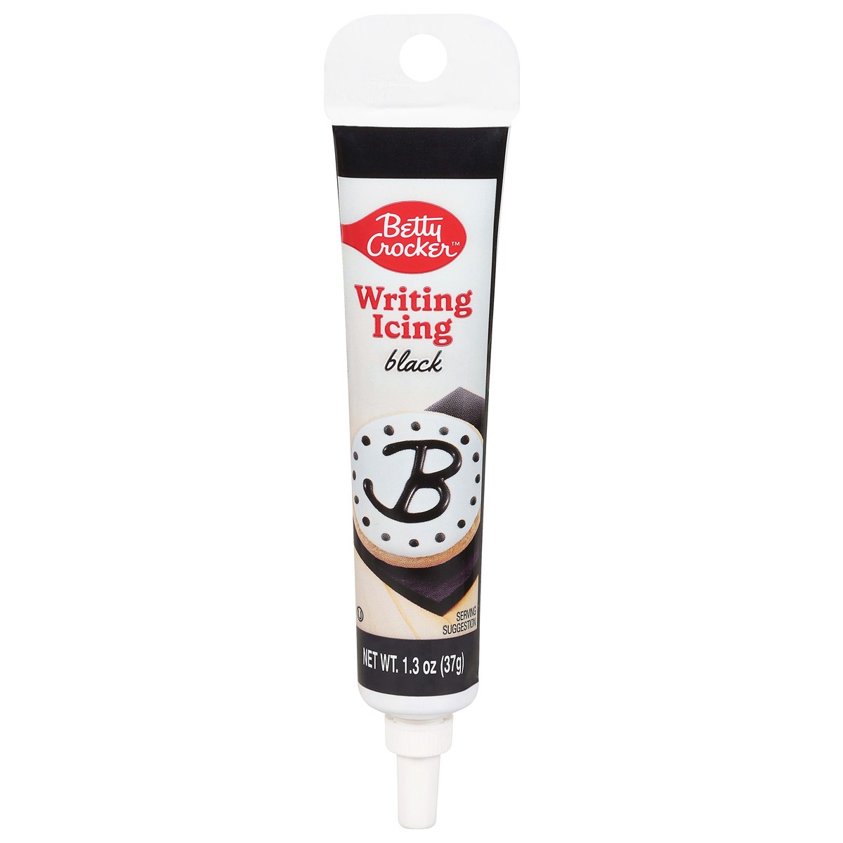 slide 1 of 9, Betty Crocker Writing Icing - Black, 1.3 oz