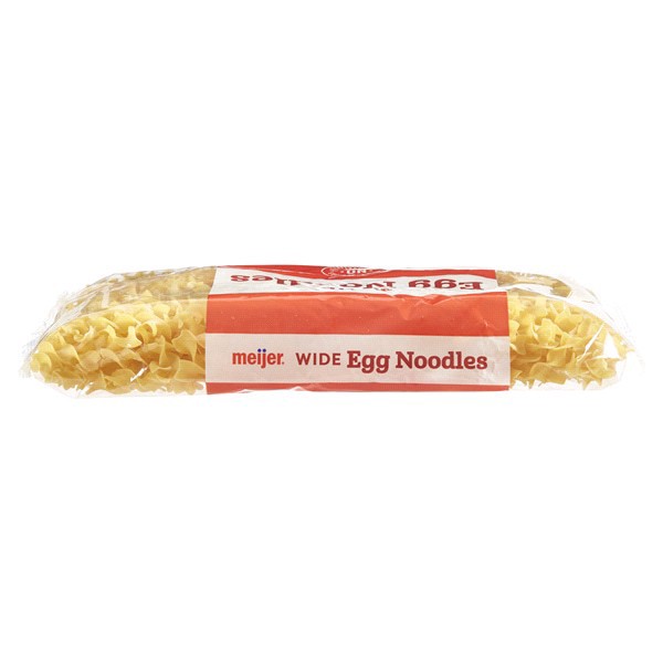 slide 16 of 29, Meijer Wide Egg Noodles, 16 oz