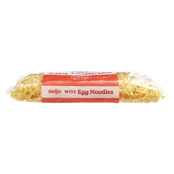 slide 28 of 29, Meijer Wide Egg Noodles, 16 oz