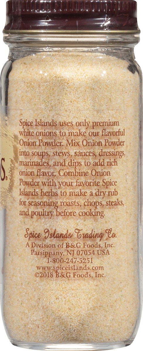 slide 6 of 7, Spice Islands Onion Powder 2.2 oz. Jar, 2.2 oz