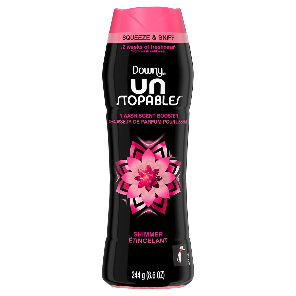 slide 3 of 9, Downy Unstopables In-Wash Scent Booster Beads, SHIMMER, 8.6 oz, 8.6 oz