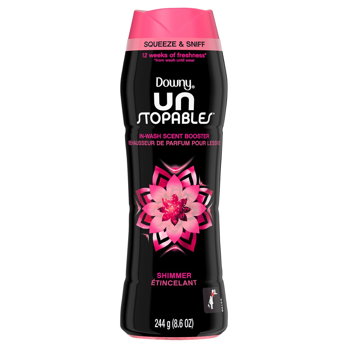 slide 8 of 9, Downy Unstopables In-Wash Scent Booster Beads, SHIMMER, 8.6 oz, 8.6 oz