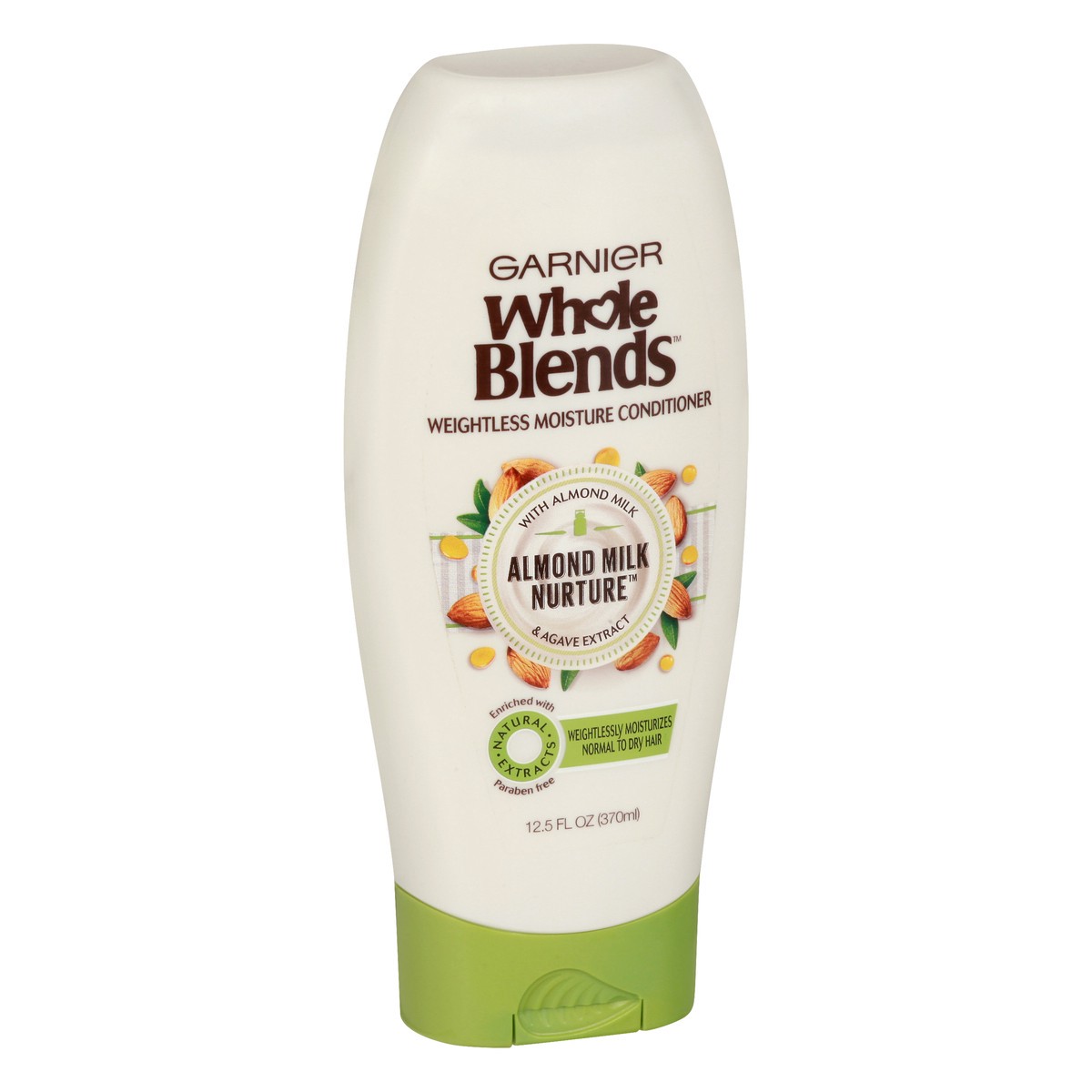 slide 2 of 9, Garnier Whole Blends Moisturizing Almond Milk And Agave Extract Conditioner, 12.5 Oz, 12.5 oz