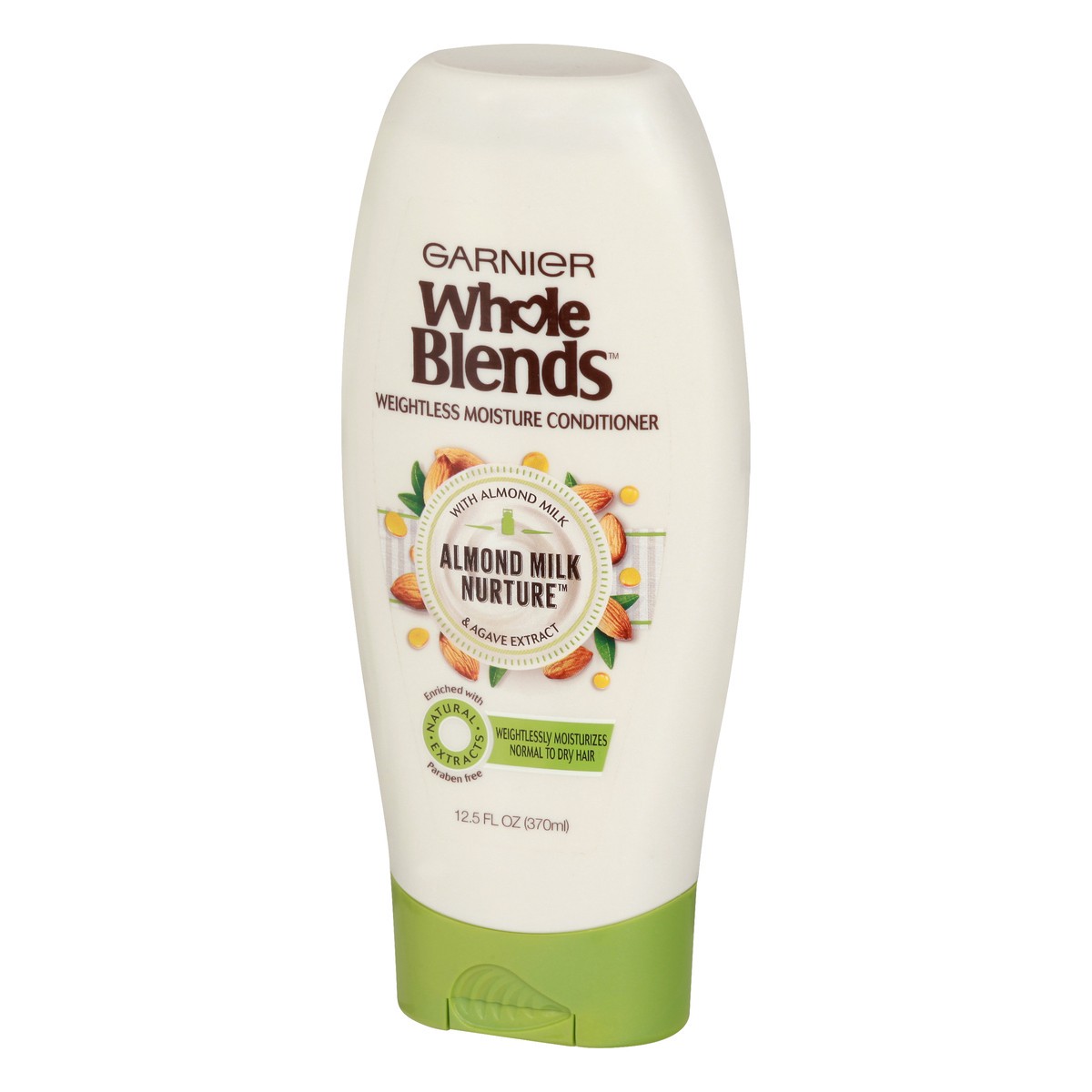 slide 3 of 9, Garnier Whole Blends Moisturizing Almond Milk And Agave Extract Conditioner, 12.5 Oz, 12.5 oz