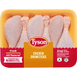 Tyson All Natural Fresh Chicken Drumsticks