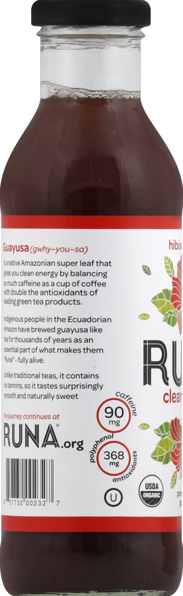 slide 7 of 10, RUNA Bry Runa Tea Guayusa Hib - 14 fl oz, 14 fl oz