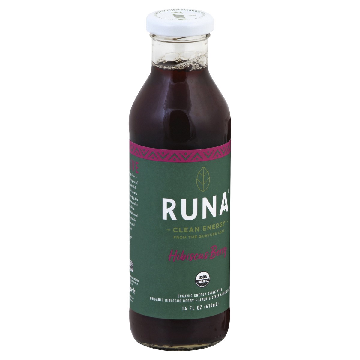 slide 2 of 10, RUNA Bry Runa Tea Guayusa Hib - 14 fl oz, 14 fl oz