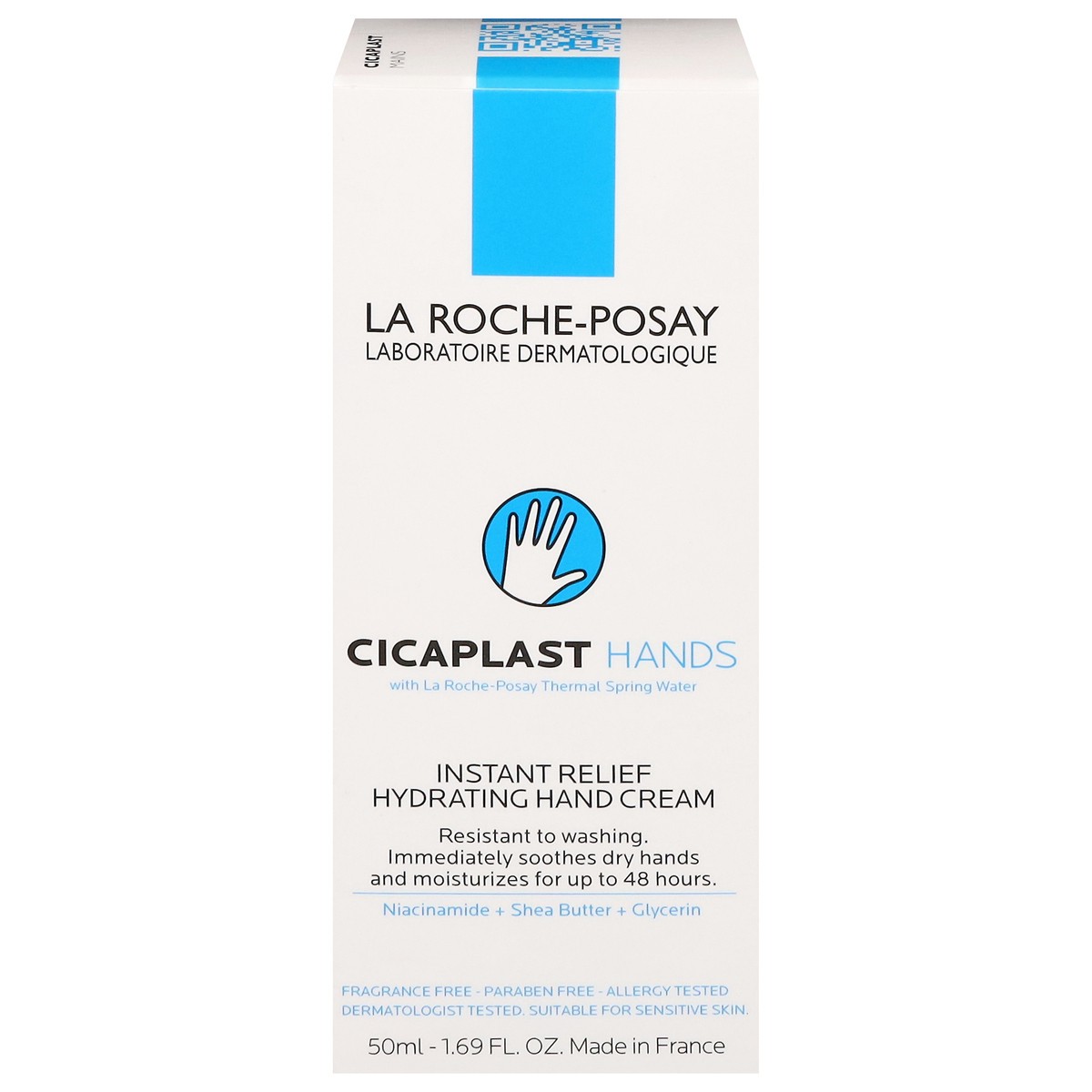 slide 11 of 15, La Roche-Posay Instant Relief Hydrating Hand Cream 1.69 fl oz, 1.69 oz