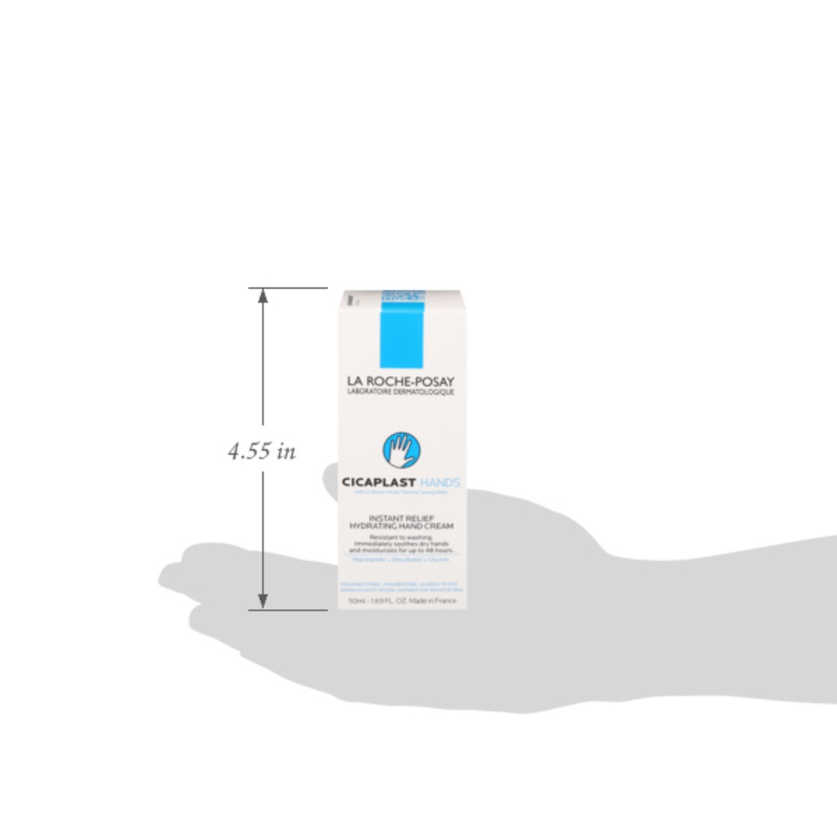 slide 5 of 15, La Roche-Posay Instant Relief Hydrating Hand Cream 1.69 fl oz, 1.69 oz