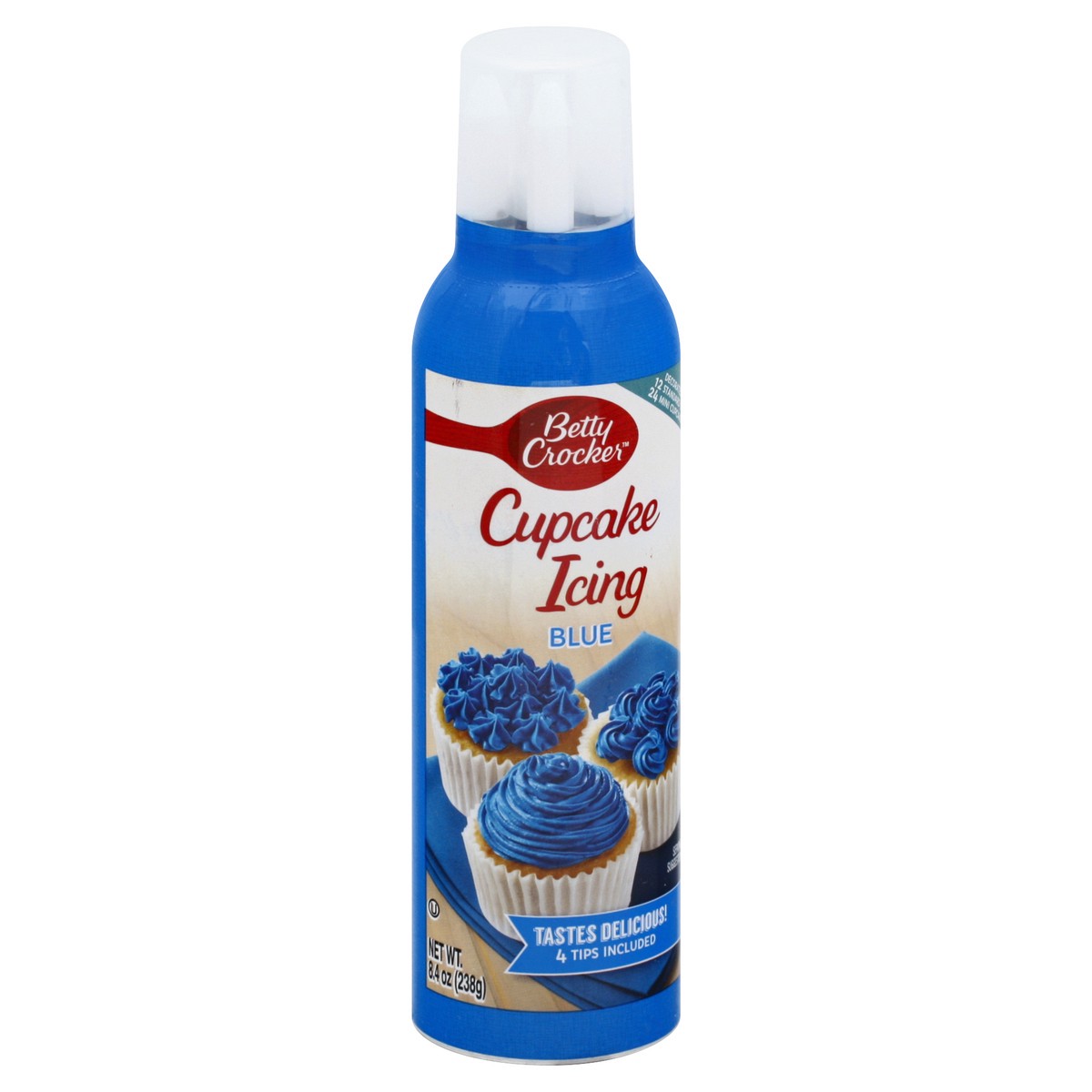 slide 2 of 9, Betty Crocker Blue Cupcake Icing 8.4 oz, 8.4 oz