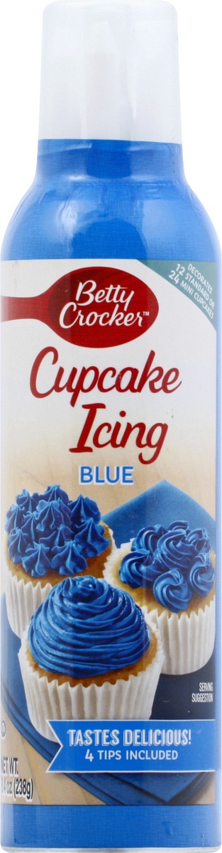 slide 1 of 9, Betty Crocker Blue Cupcake Icing 8.4 oz, 8.4 oz