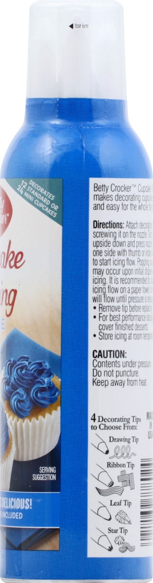 slide 8 of 9, Betty Crocker Blue Cupcake Icing 8.4 oz, 8.4 oz