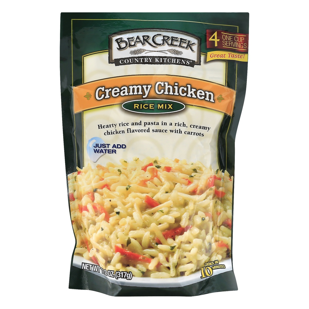 slide 1 of 1, Bear Creek Country Kitchens Creamy Chicken Rice, 11.2 oz