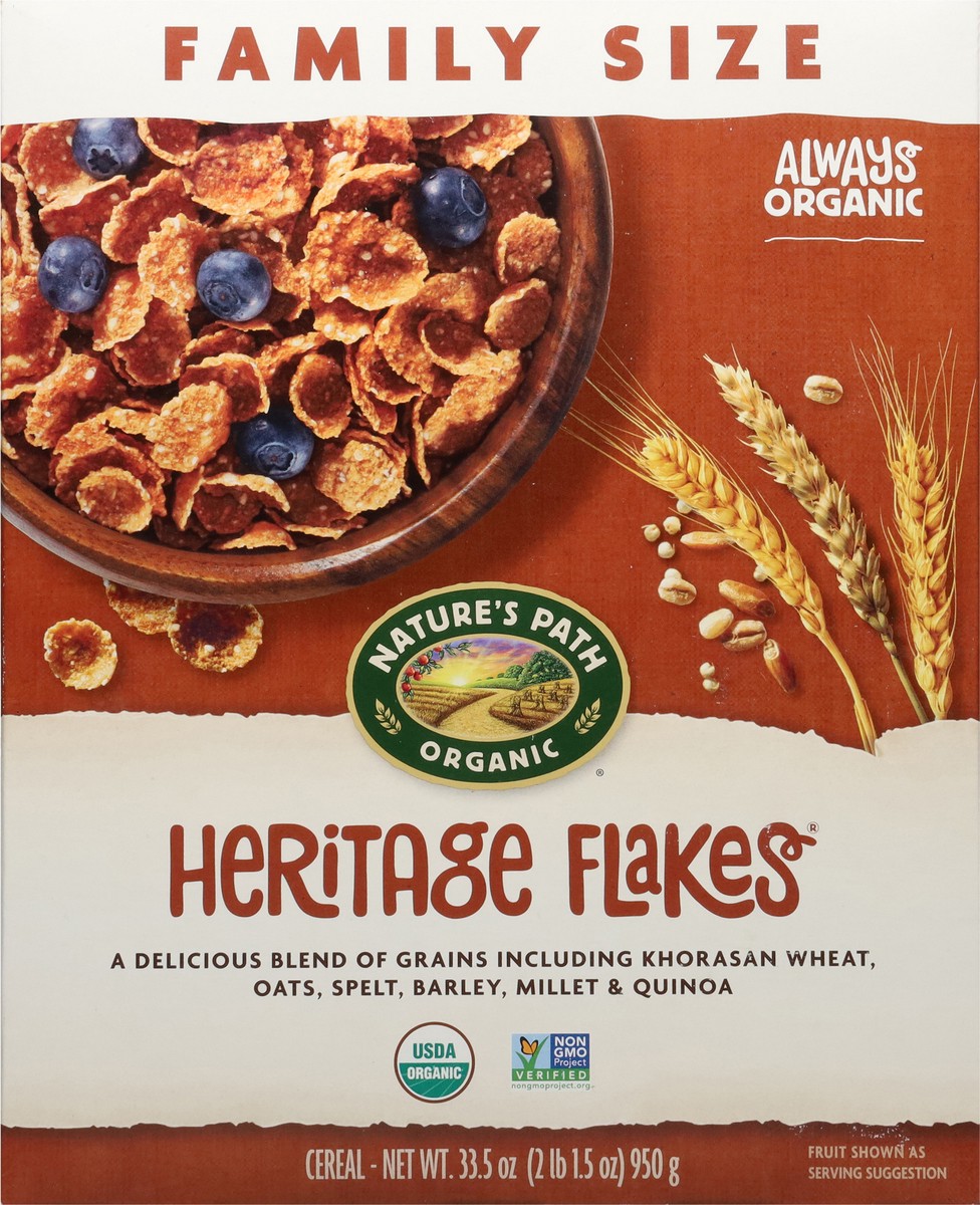 slide 12 of 14, Nature's Path Organic Heritage Flakes Cereal, 33.51 oz