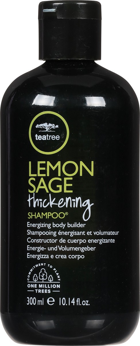 slide 8 of 9, Tea Tree Thickening Lemon Sage Lemon Sage Shampoo 10.14 fl oz, 10.14 fl oz