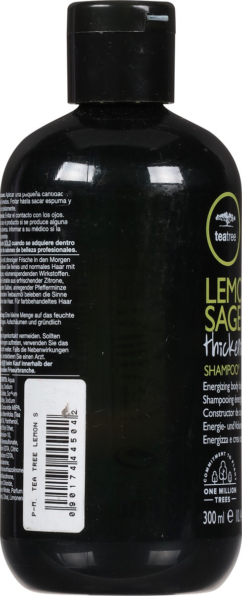 slide 9 of 9, Tea Tree Thickening Lemon Sage Lemon Sage Shampoo 10.14 fl oz, 10.14 fl oz