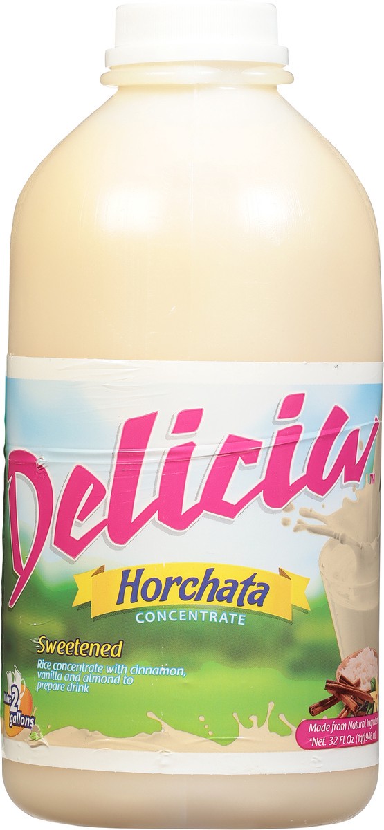slide 6 of 9, Delicia Sweetened Horchata Concentrate 32 fl oz, 32 oz