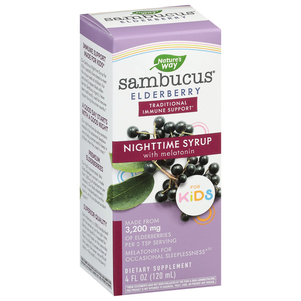 slide 9 of 9, Nature's Way Sambucus Kid's Night Syrup, 4 oz