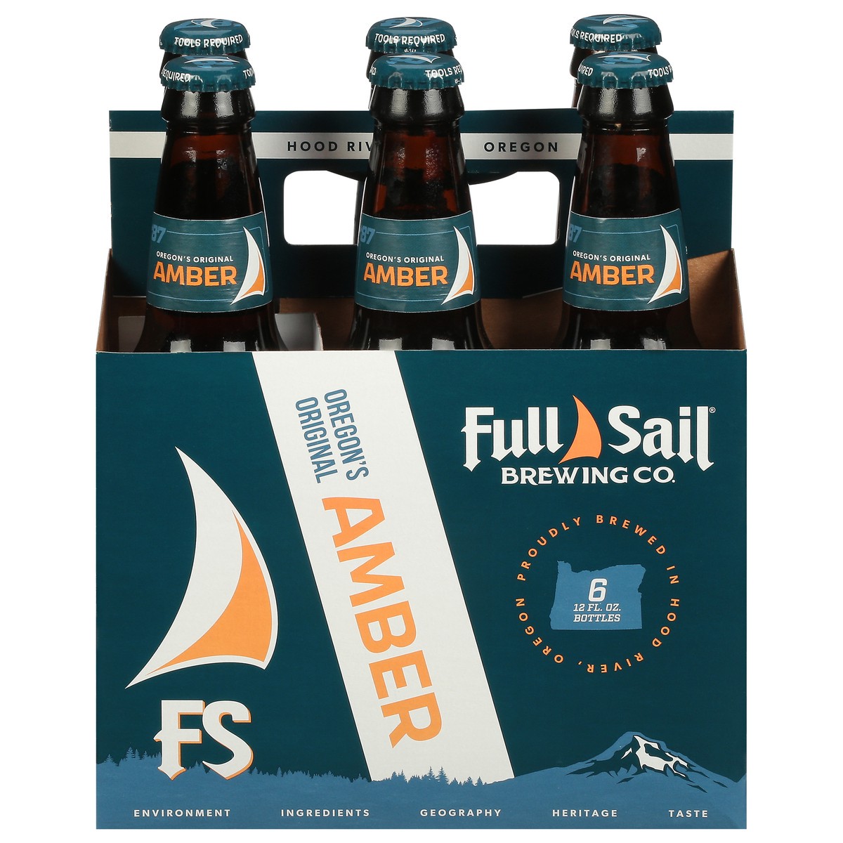 slide 5 of 9, Full Sail Brewing Full Sail Amber Premium Beer 12Pk, 72 fl oz
