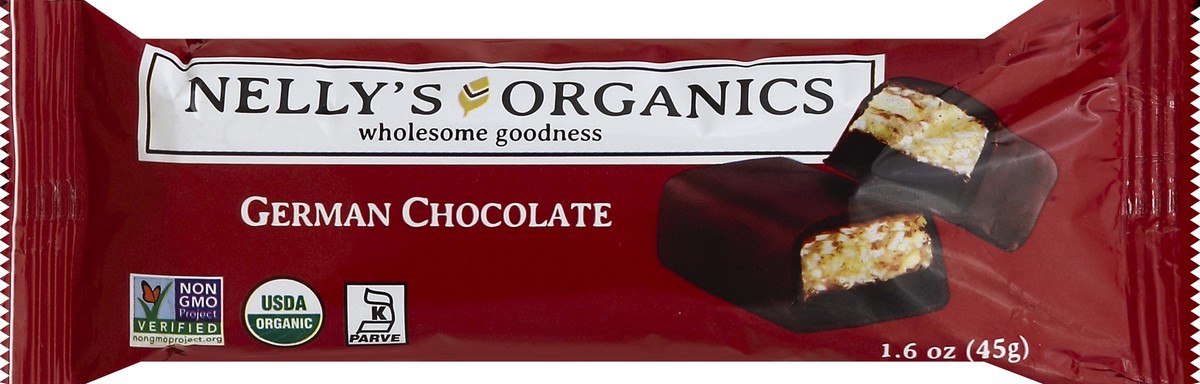 slide 1 of 5, Nellys Organics Bar 1.6 oz, 1.6 oz