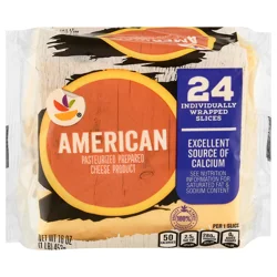 Giant Singles Yellow American Cheese Slices - 24 ct