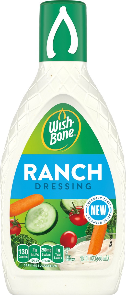 slide 8 of 13, Wish-Bone Ranch Dressing 15 oz, 15 oz