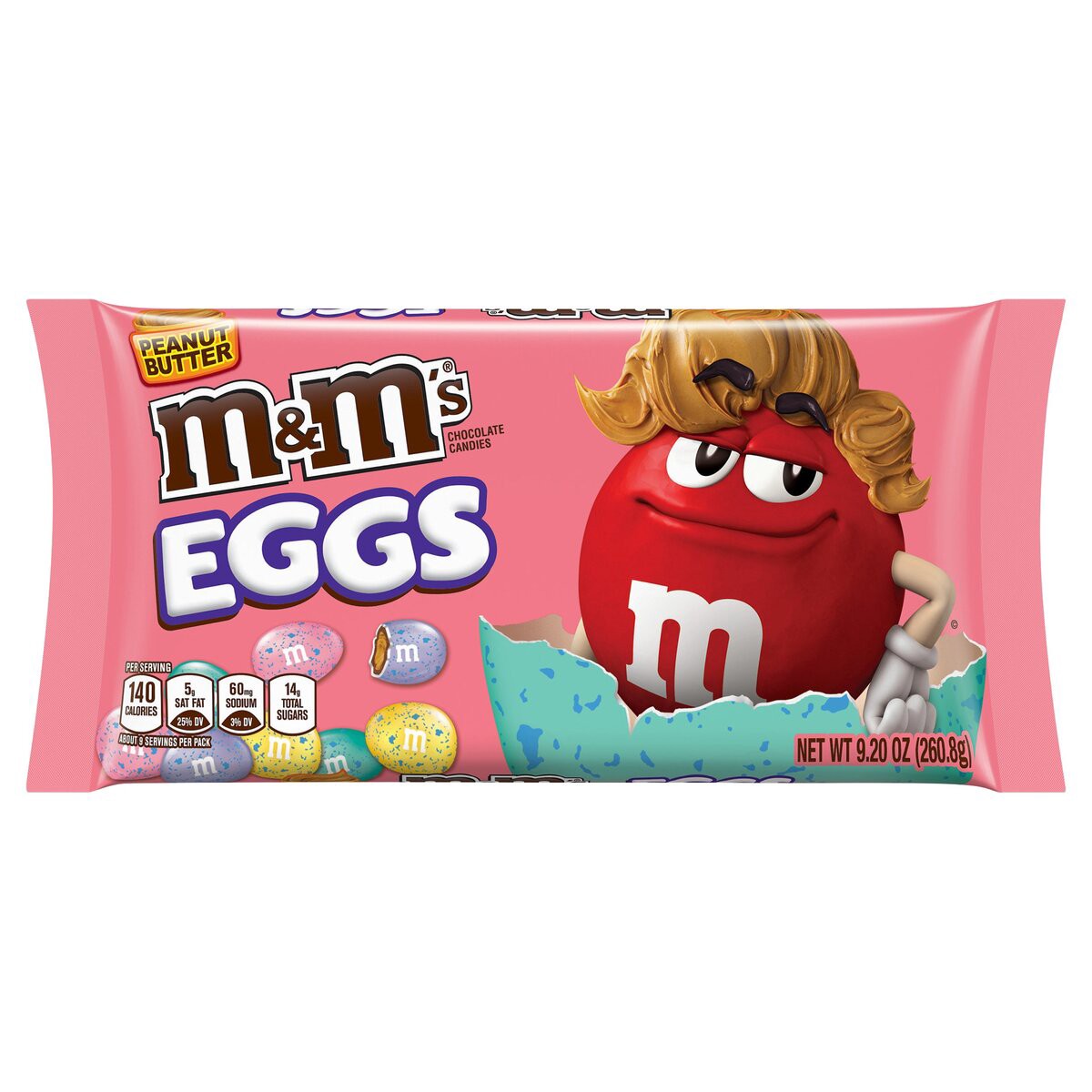 slide 1 of 8, M&M's Bite Size Chocolate, 9.36 oz