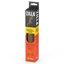 Zilla Reptile Terrarium Liners Brown 10/20 Gallon